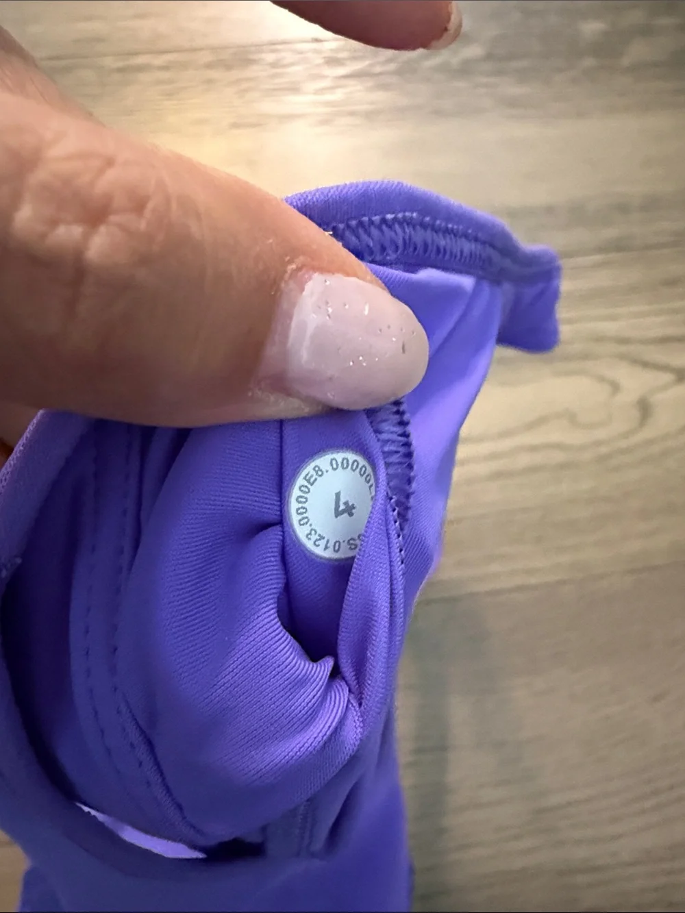 lululemon athletica Violet Racerback Sports Bra size 4
